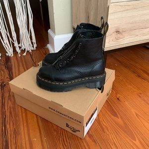 Sinclair Leather Platform Boots